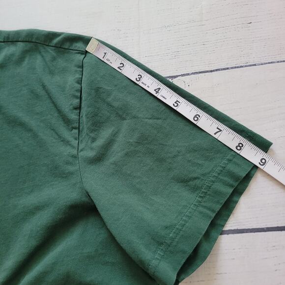 Life is Good Size L Men's Get Out Mountain Image Green Tee Nature Minimalist - Picture 5 of 7